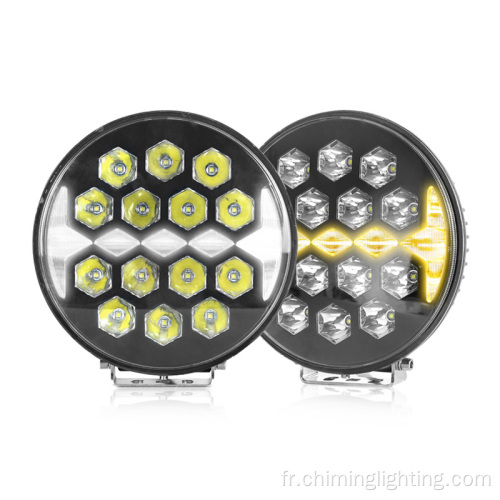 9 pouces 10000lm LED LED OFFROAD LED Finition Touch Lumina 4x4 Offroad 140W Truck LED Driving Light